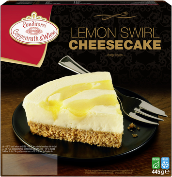 Coppenrath & Wiese swirl lemon cheesecake