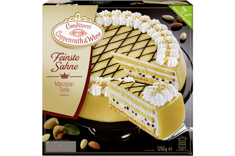 Sahne torte marzipan Super cremige,