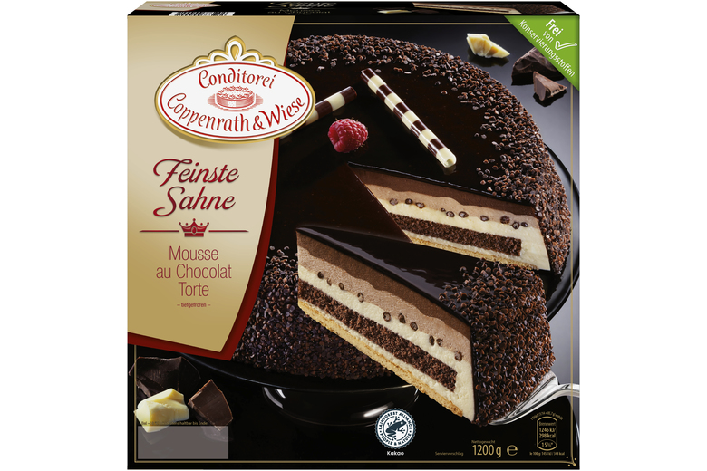 Mousse Au Chocolat Torte Sahne Von Coppenrath Wiese